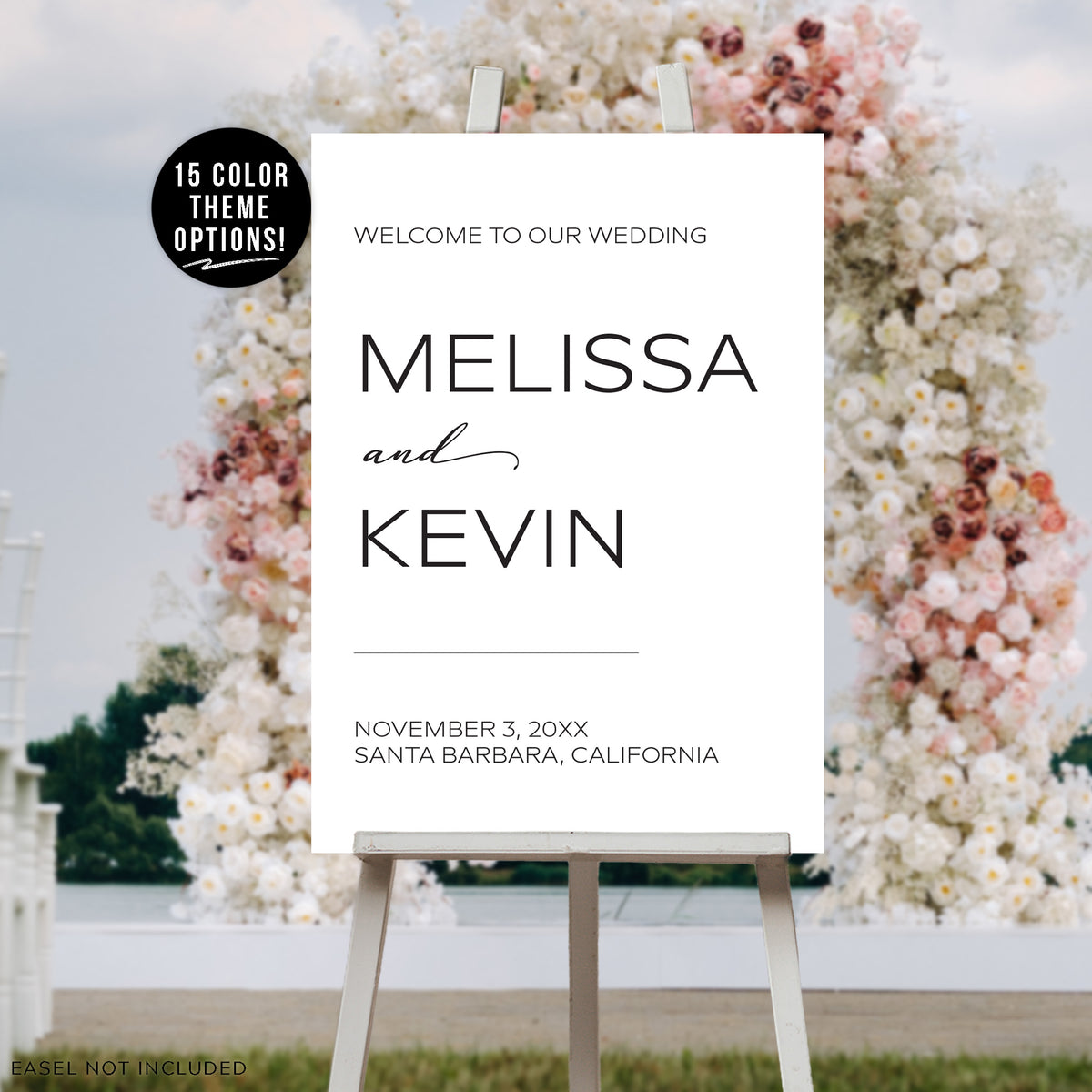 &quot;Welcome to Our Wedding&quot; Sign