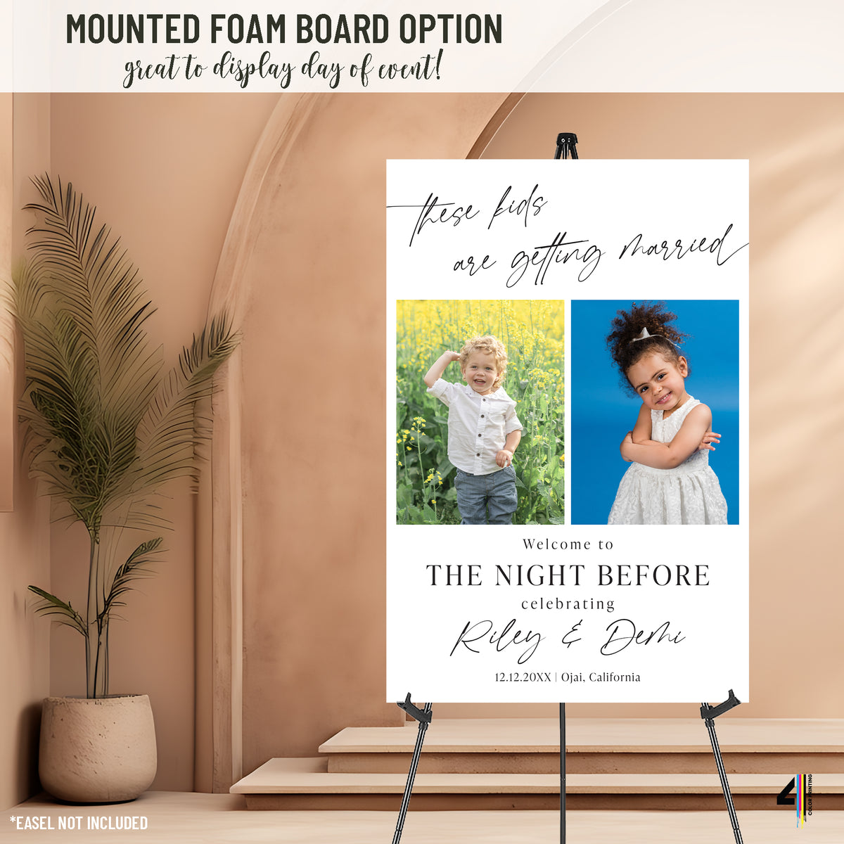 "These Kids are Getting Married" Rehearsal Dinner Welcome Sign