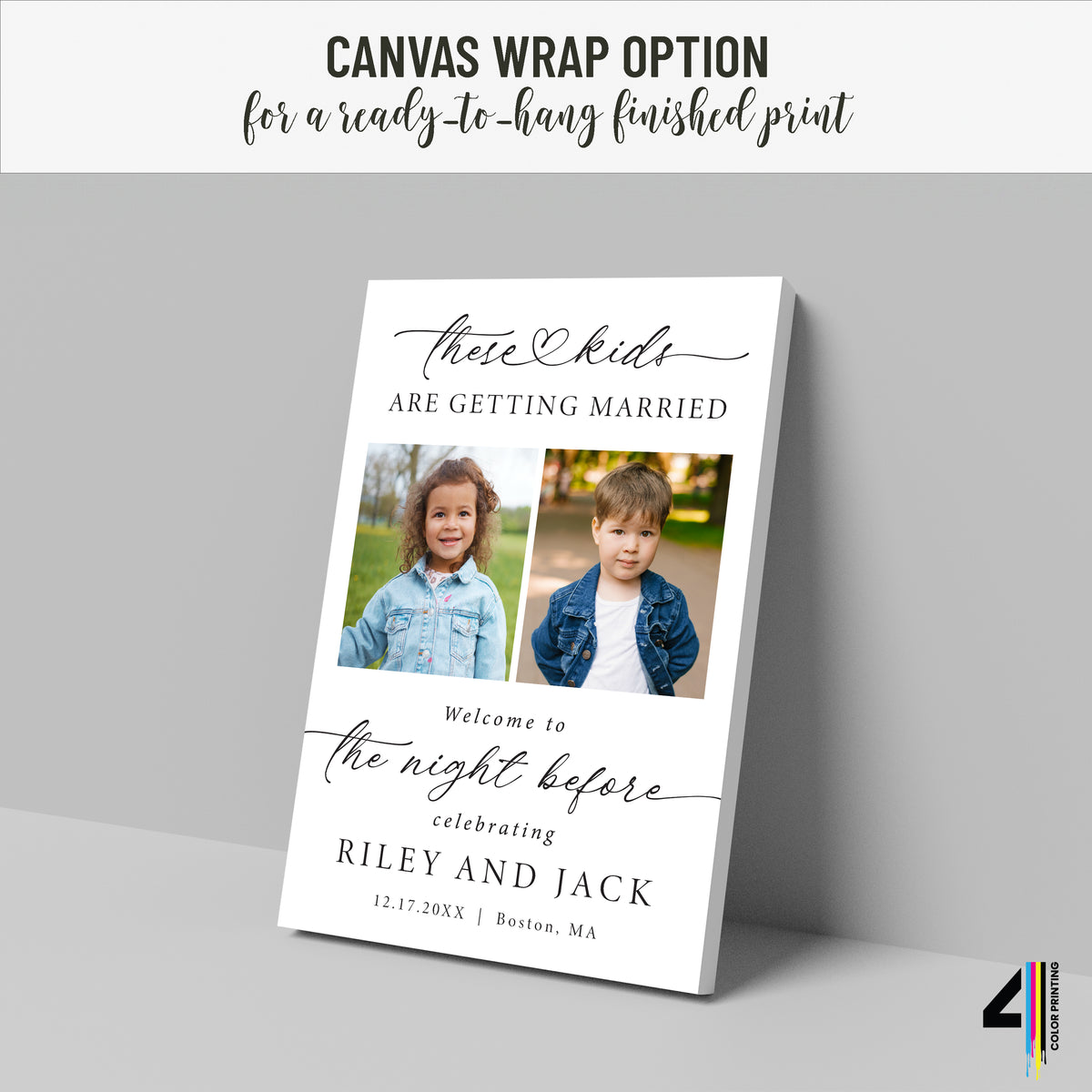 "These Kids are Getting Married" Rehearsal Dinner Welcome Sign