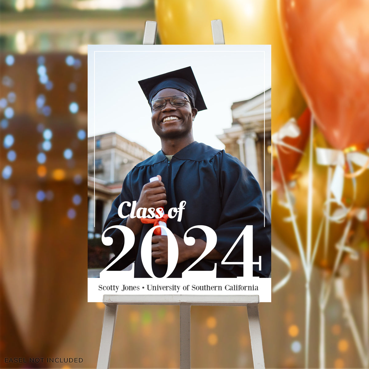 "Class Of" Graduation Party Sign