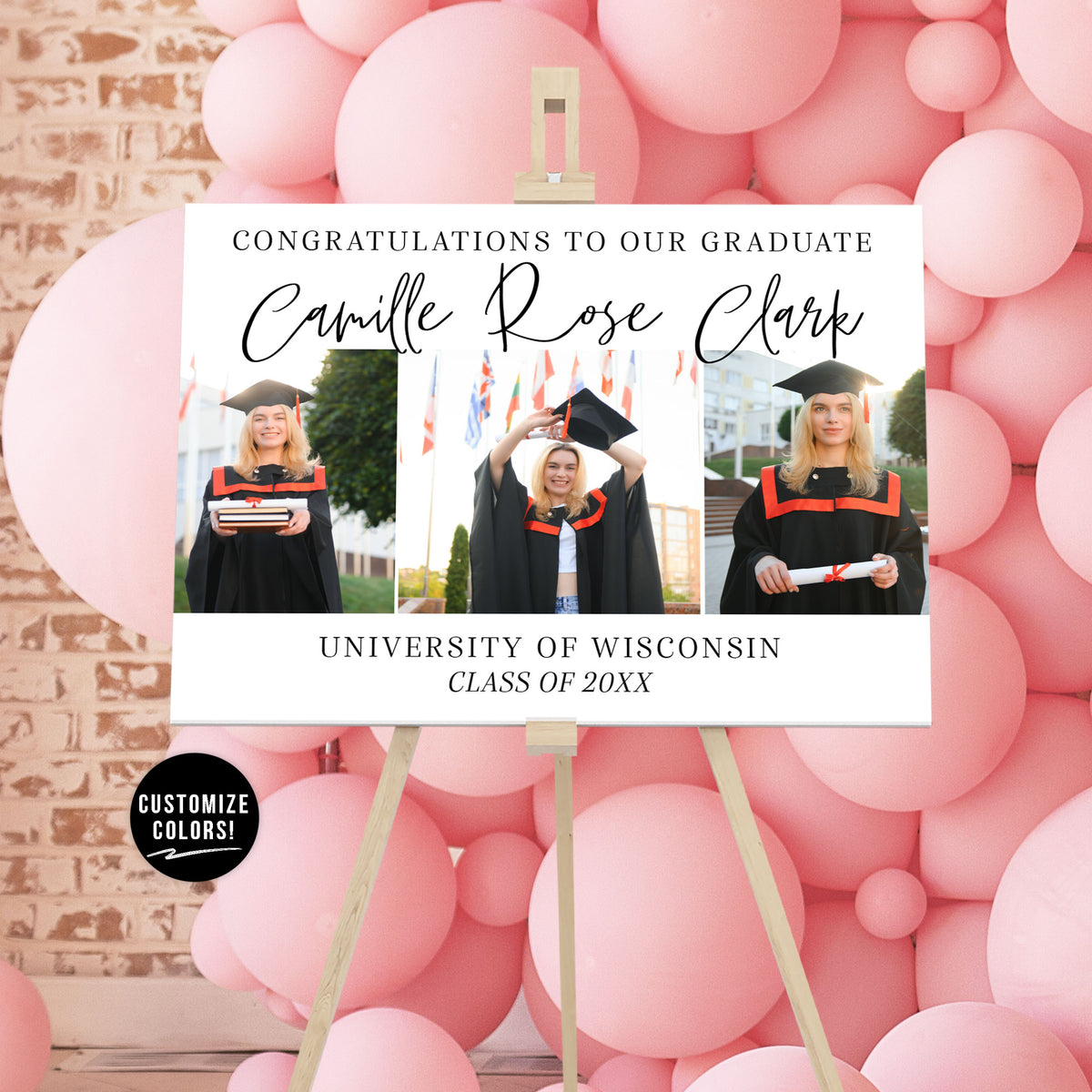 Graduation Party with with Photos
