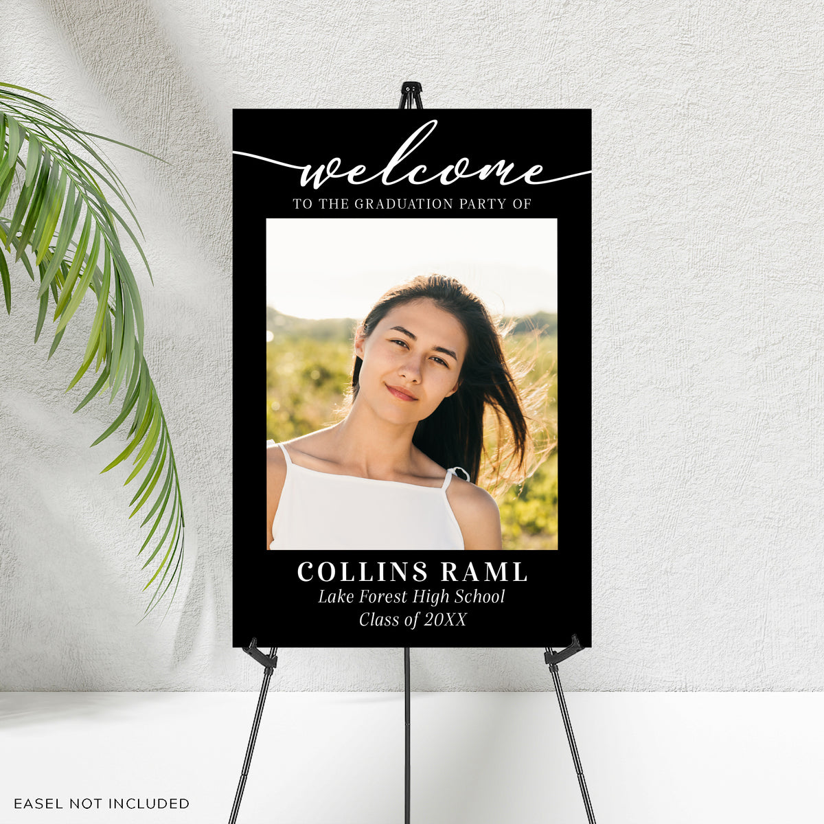 "Welcome to the Graduation Party of" Photo Graduation Party Sign