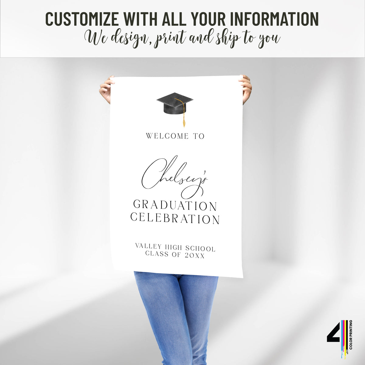 Graduation Party Welcome Sign