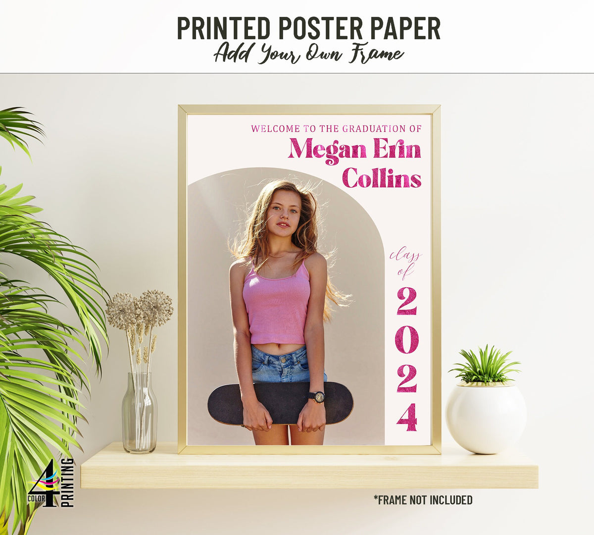 "Welcome to the Graduation of..." Graduation Party Sign