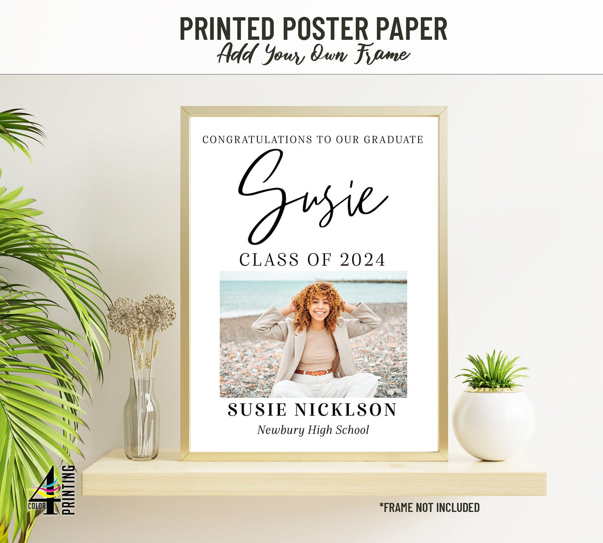 "Congratulations to Our Graduate" Graduation Party Sign