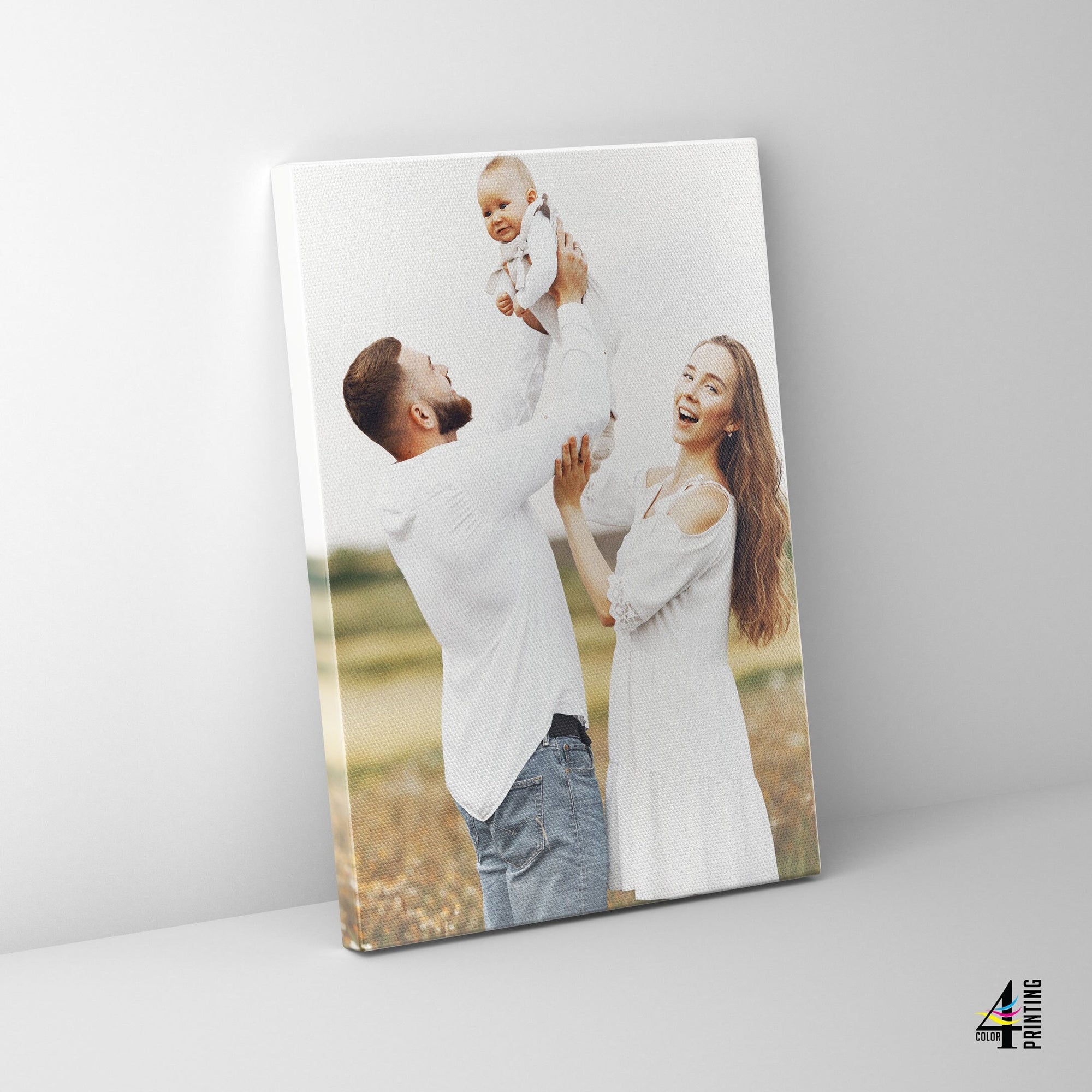 Quickly transform your favorite picture into a piece of artwork on canvas.