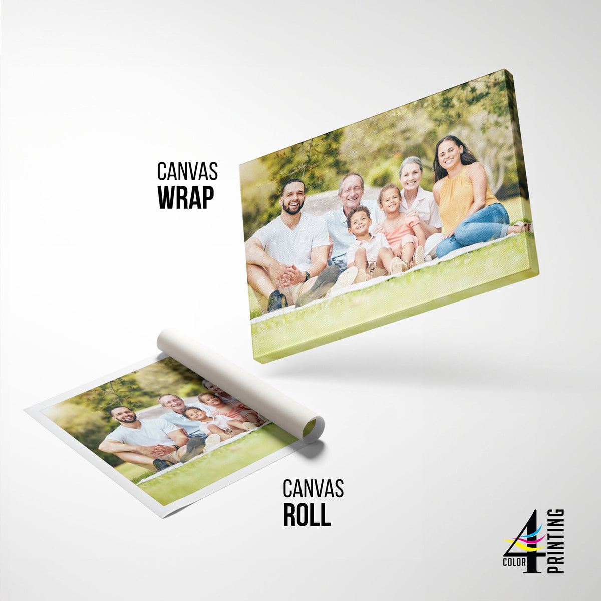 Custom Canvas Photo Wrap