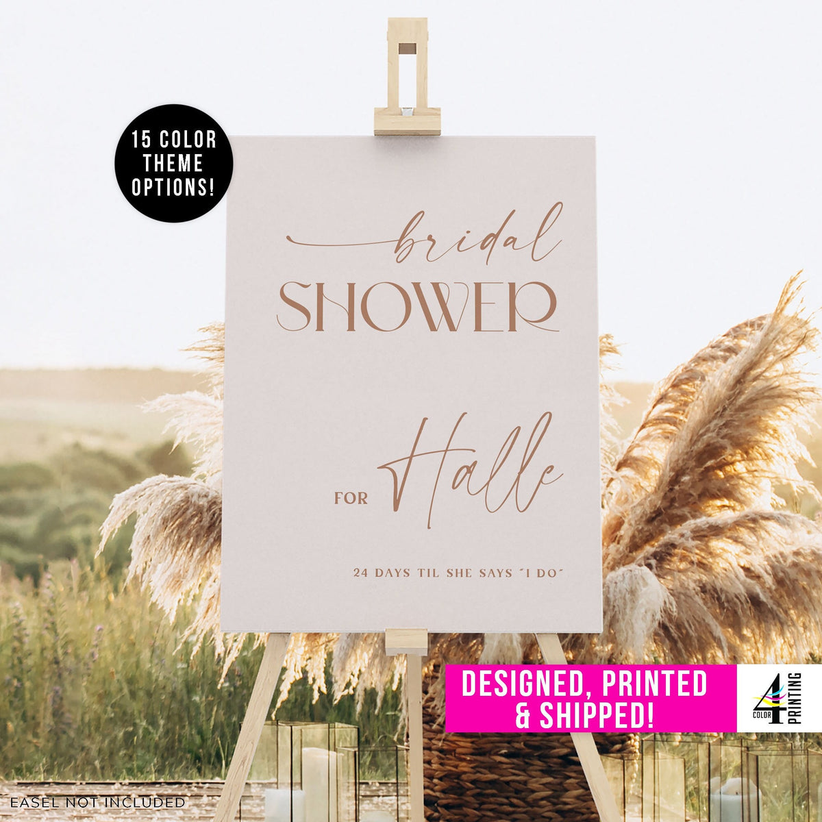Boho Bridal Shower Welcome Sign