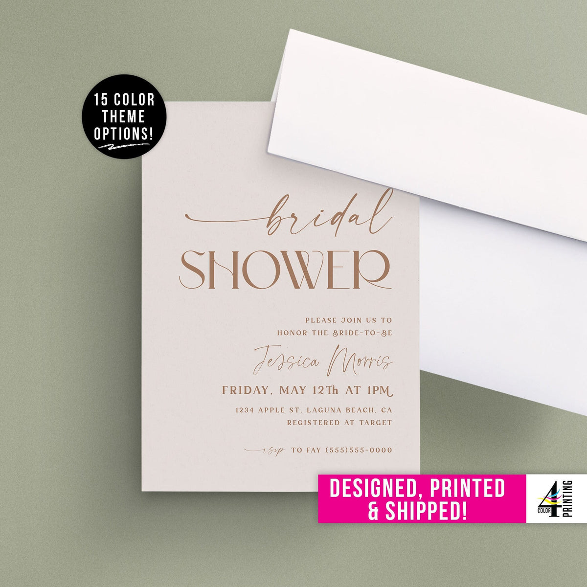 Bridal Shower Invitation