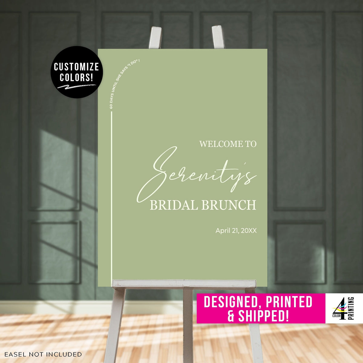 Boho Bridal Brunch Welcome Sign