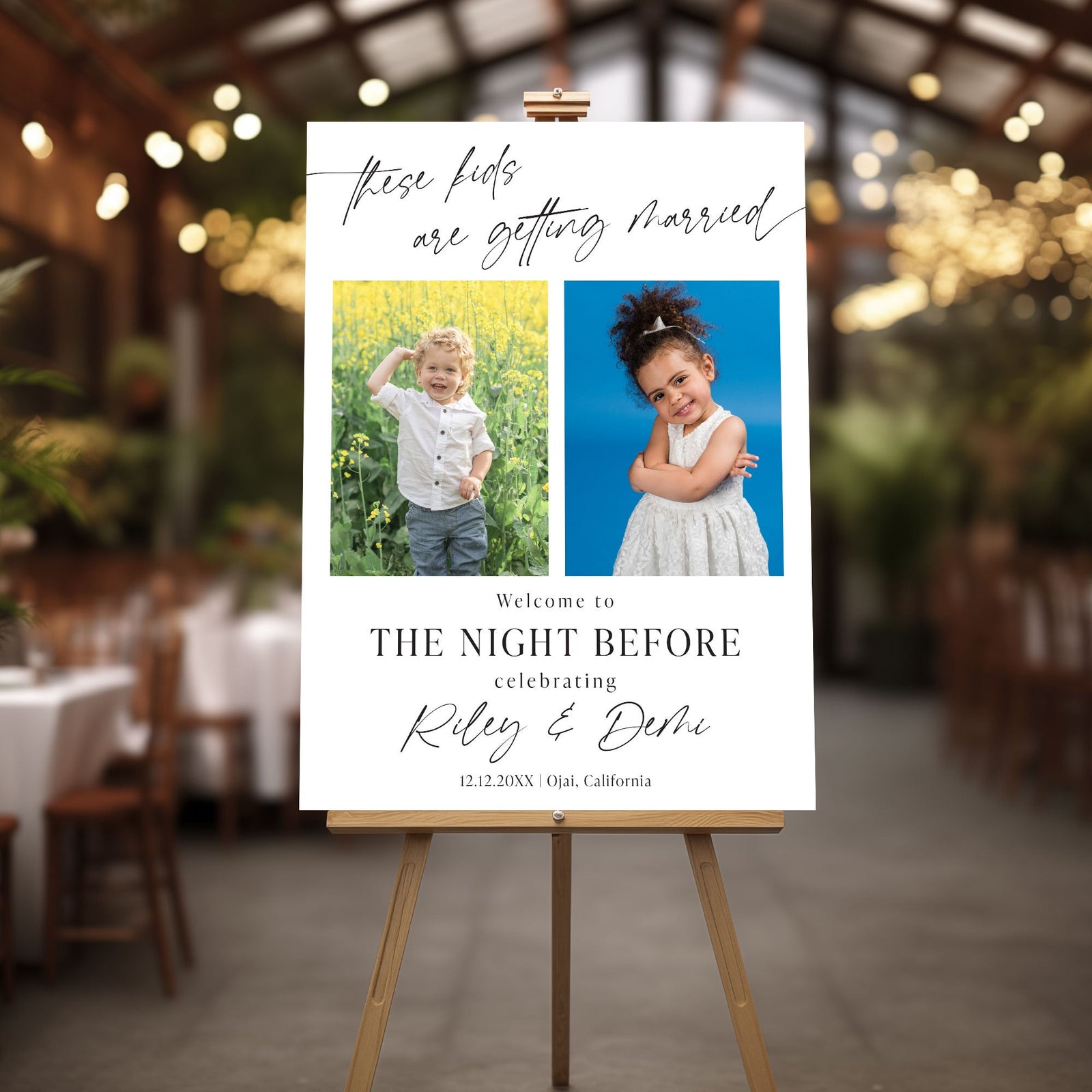 Rehearsal Dinner Signs