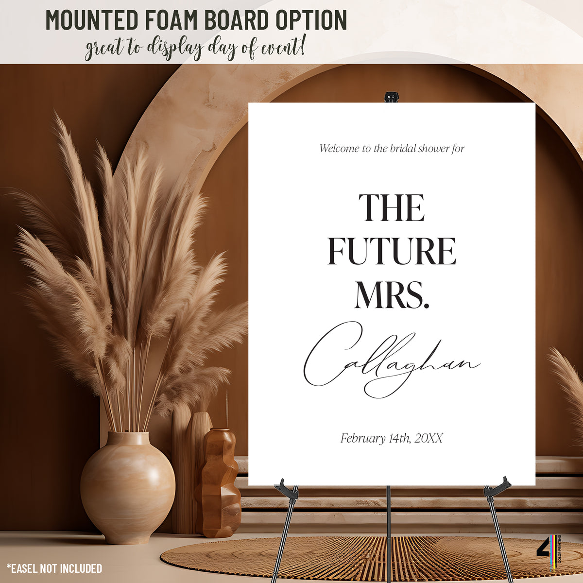 The Future Mrs. Bridal Shower Welcome Sign
