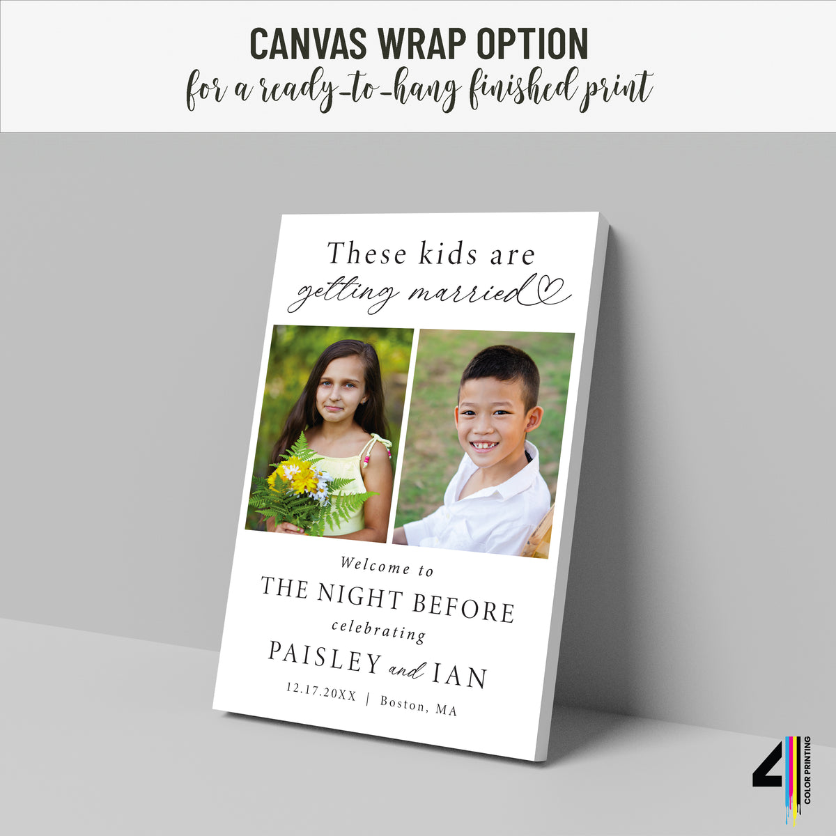 "These Kids are Getting Married" Rehearsal Dinner Welcome Sign