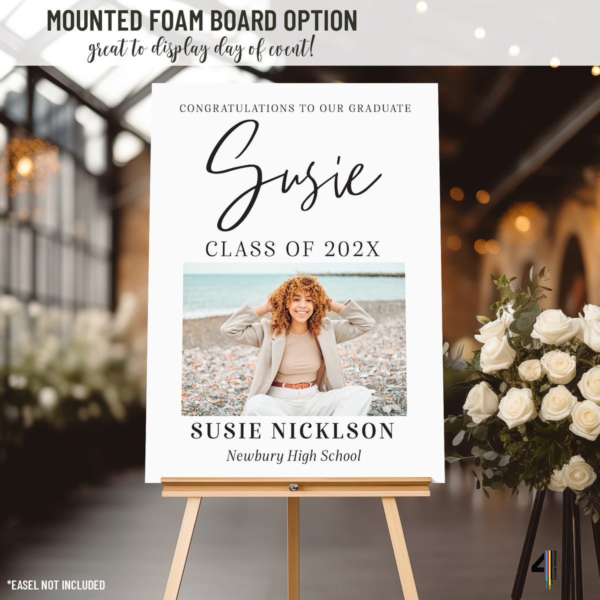 Graduation Photo Party Sign