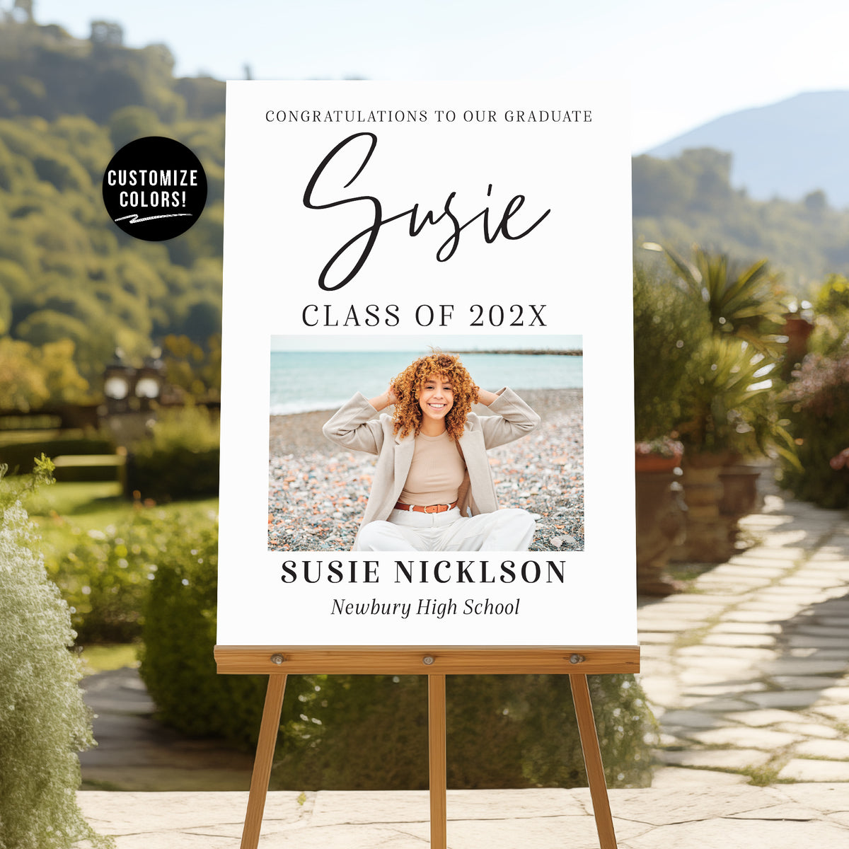 Graduation Photo Party Sign