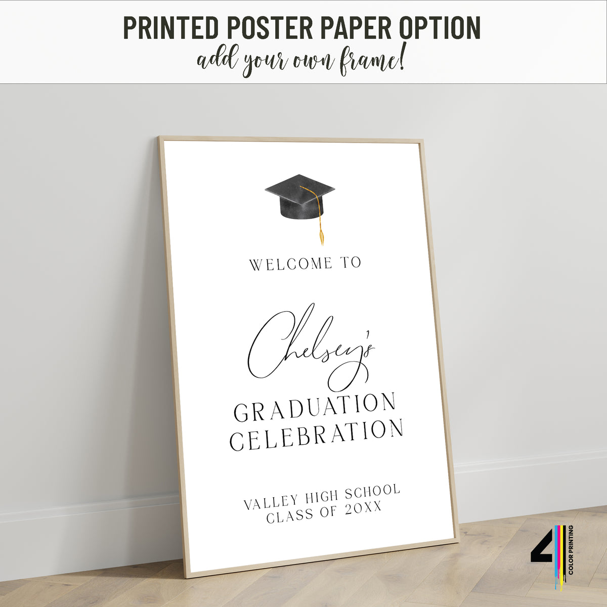 Graduation Party Welcome Sign