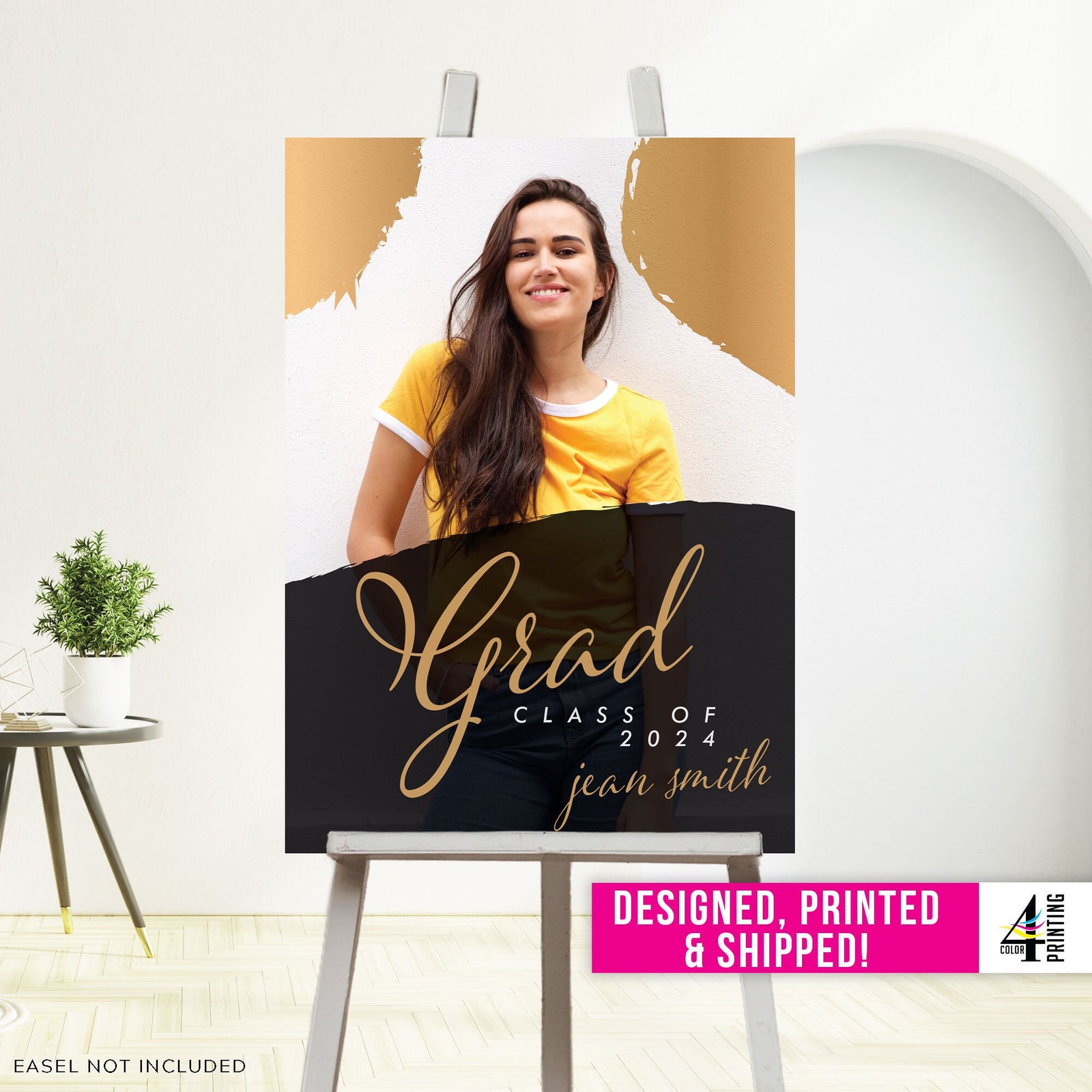 Printed Graduation Foam Board. Customize with photo and text.