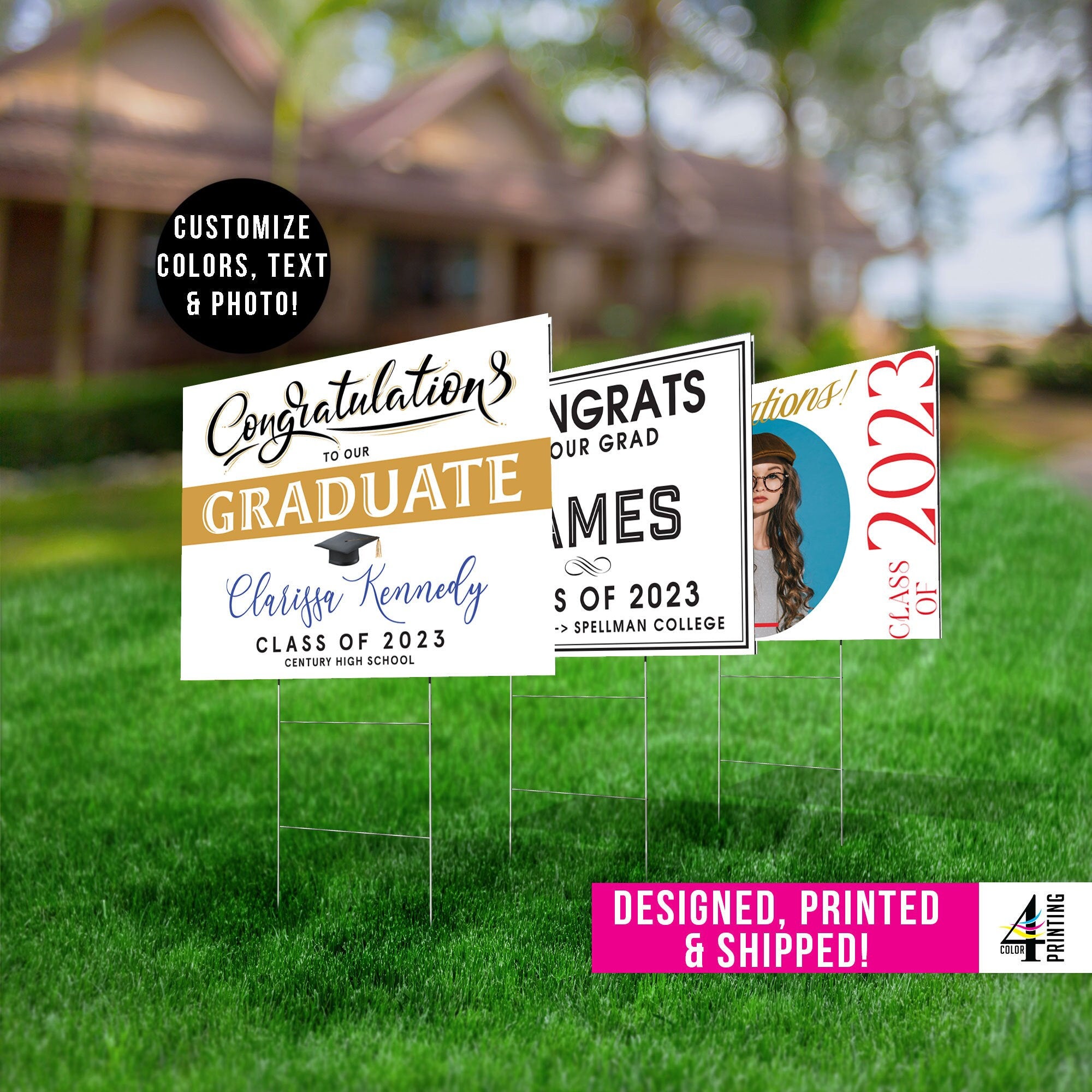 Graduation Yard Signs